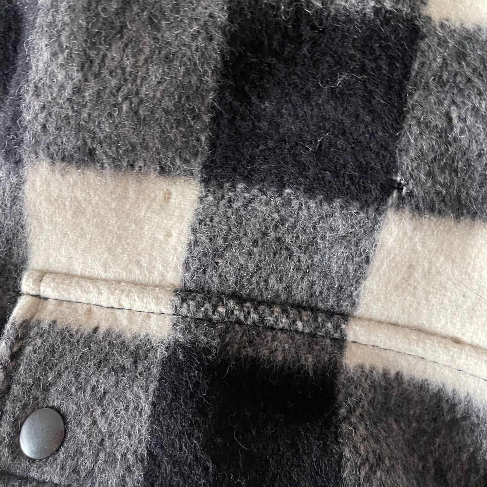 Vintage Rage Buffalo Check Wool Bomber Jacket - Picture 6 of 11